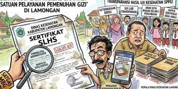 *Uji Laboratorium dan Uji Swab Semua SPPG di Kabupaten Lamongan.*