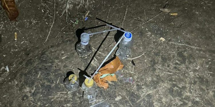 Respon Laporan Warga Polres Langkat Musnahkan Gubuk Penyalahgunaan Narkoba