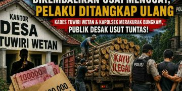 ‎Rp40 Juta “Beli Hukum” Dikembalikan Usai Mencuat, Pelaku Ditangkap Ulang — Kades Tuwiri Wetan & Kapolsek Merakurak Bungkam, Publik Desak Usut Tuntas