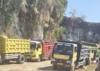 Material Galian C Diduga Tak Mengantongi Izin Dijual ke Pertamina EP Tapen, Kecamatan Senori,Perizinan Dipertanyakan