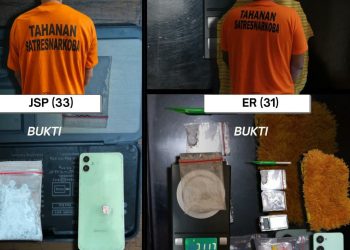 *Komitmen Perangi Narkoba, Satresnarkoba Polres Binjai Tangkap Dua Pengedar Dan Amankan Barang Bukti Sabu*