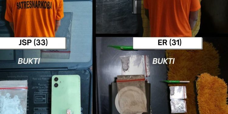 *Komitmen Perangi Narkoba, Satresnarkoba Polres Binjai Tangkap Dua Pengedar Dan Amankan Barang Bukti Sabu*