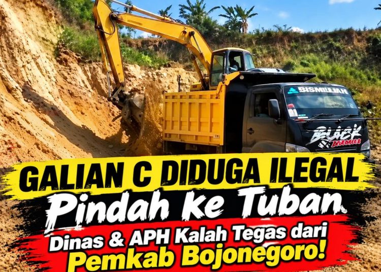 Tak Becus Sidak! Galian C Diduga Ilegal Pindah ke Tuban — Dinas & APH Tidak Tegas Seperti Pemkab Bojonegoro