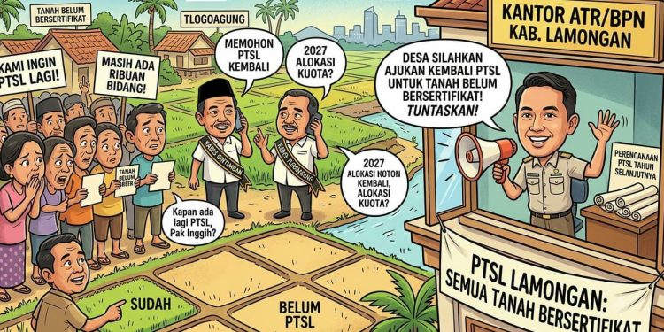 *Desa Masih Bisa Ajukan PTSL Lagi Untuk Tuntaskan Tanah Yang Belum Bersertifikat.*