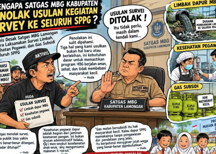*Mengapa satgas MBG kabupaten menolak usulan kegiatan survey ke seluruh sppg ?.*