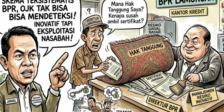 *BPR di Lamongan jarang mendaftarkan Hak Tanggung atas jaminan Debitur*