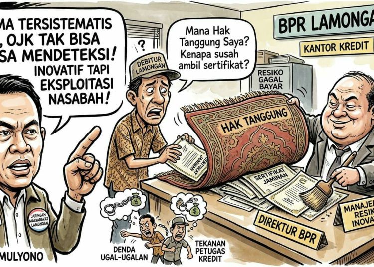 *BPR di Lamongan jarang mendaftarkan Hak Tanggung atas jaminan Debitur*