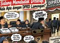 *Mendadak sidang ditutup oleh dewan Lamongan secara sepihak, ada apa ?.*