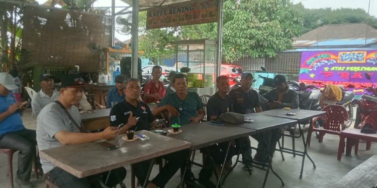 Pelantikan PRATU Teluk Aru Diwarnai Hujan Rintik, Puluhan Wartawan Hadir.