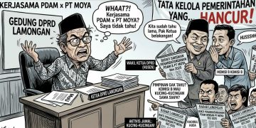 *Ketua Dewan Lamongan Tidak Singkron Dengan Komisi B nya.*