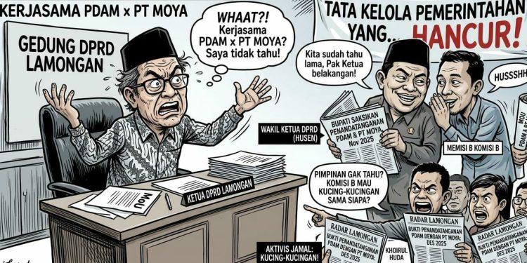 *Ketua Dewan Lamongan Tidak Singkron Dengan Komisi B nya.*