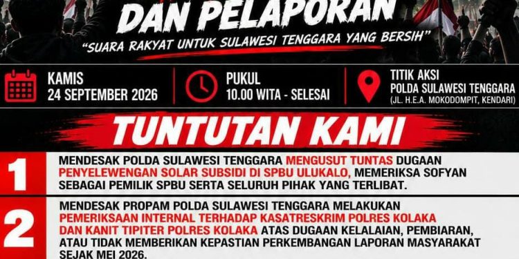 Polres Kolaka ,”Memelihara,” Penyelundup Solar Subsidi Di SPBU Ulukalo, A.P.D Mendesak Polda Sultra Menindak Tegas
