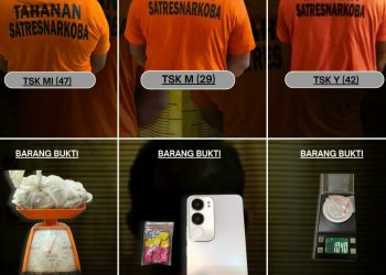 Kapolres Binjai tidak pandang bulu Berantas Narkoba, Tiga Terduga Pelaku Diciduk polisi
