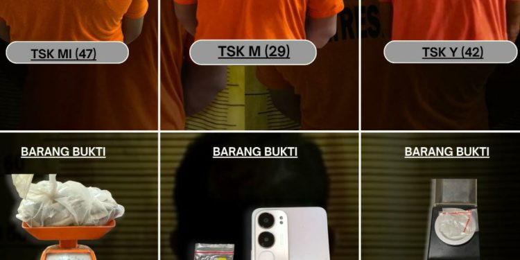 Kapolres Binjai tidak pandang bulu Berantas Narkoba, Tiga Terduga Pelaku Diciduk polisi