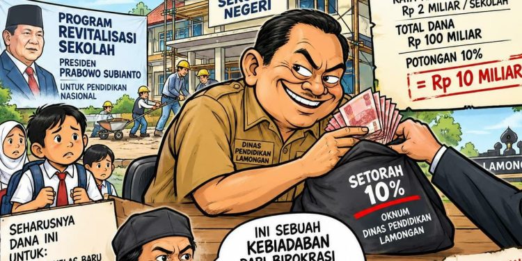 *Dana Pembangunan Revitalisasi Sekolah Negeri Diduga Dipotong 10 %*