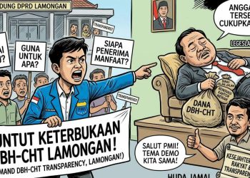 *Jamal Dukung Tema yang Diangkat Demo PMII Unisda* .