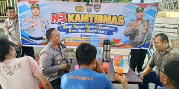 Satbinmas Polres Langkat Gelar N3 Kamtibmas, Serap Aspirasi Warga dan Sampaikan Pesan Keamanan