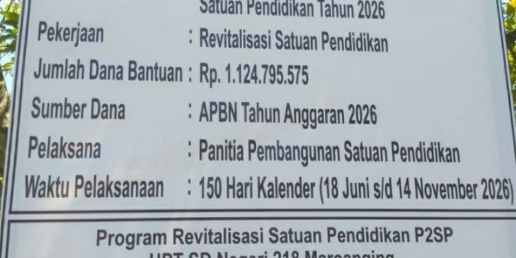 Lembaga Antikorupsi Kinprojamin Minta Dana Revitalisasi 1,2 M SDN 218 Maroangin Di periksa Tipikor Bone Nama Camat Sibulue Terseret
