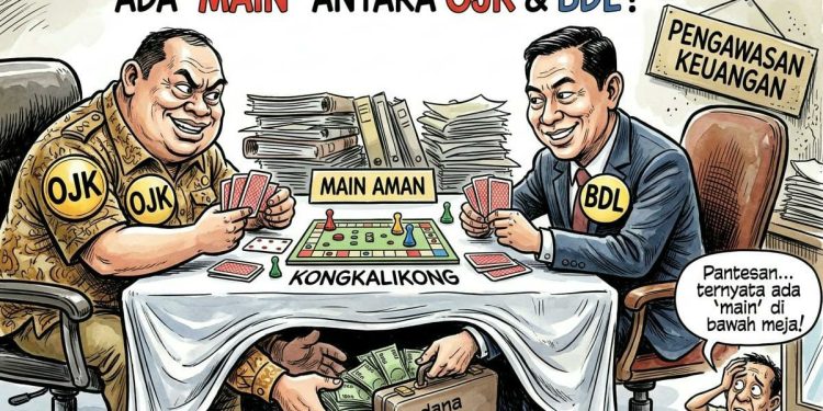 *Diduga Ada “Main” Antara OJK & BANK DAERAH LAMONGAN.*