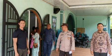 Wujudkan Rasa Aman Beribadah, Polsek Stabat Gelar Pengamanan Ibadah Minggu Kasih