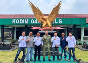 SMSI Lubuklinggau Audiensi ke Dandim 0406, Perkuat Sinergi Media dan TNI