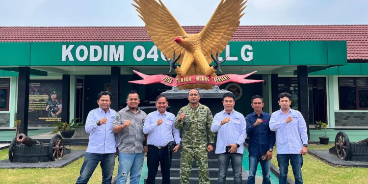 SMSI Lubuklinggau Audiensi ke Dandim 0406, Perkuat Sinergi Media dan TNI