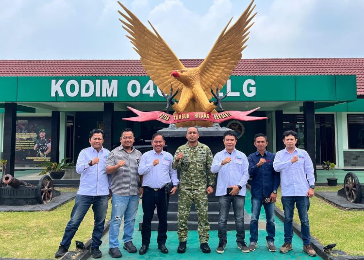SMSI Lubuklinggau Audiensi ke Dandim 0406, Perkuat Sinergi Media dan TNI