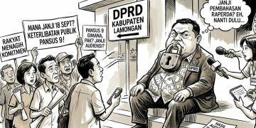*Anggota Dewan Lamongan Enggan Komentar,Janji Libatkan Pembahasan Raperda.*