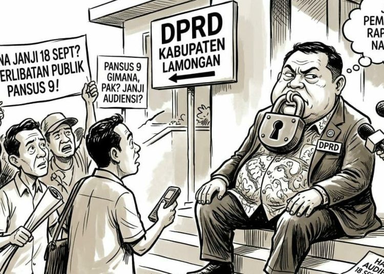 *Anggota Dewan Lamongan Enggan Komentar,Janji Libatkan Pembahasan Raperda.*