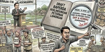 *Raperda Peternakan vs Kampung Itik Desa Klagen Srampat Maduran Lamongan.*