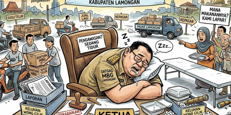 *Lemahnya Fungsi Pengawasan Satgas MBG Kabupaten Lamongan*