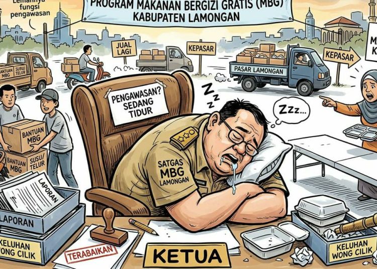 *Lemahnya Fungsi Pengawasan Satgas MBG Kabupaten Lamongan*