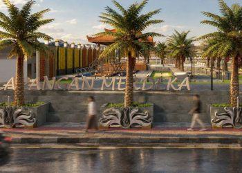 Mewujudkan Kawasan Perkotaan Asri, Disperkim Desain Ornamen Bunga Tunjuk Langit dan Bunga Lingge Ciri Khas Lubuklinggau