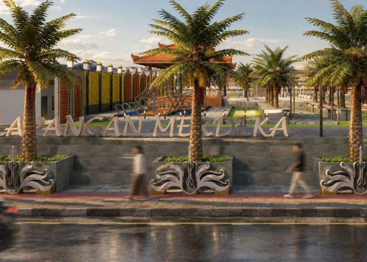 Mewujudkan Kawasan Perkotaan Asri, Disperkim Desain Ornamen Bunga Tunjuk Langit dan Bunga Lingge Ciri Khas Lubuklinggau