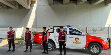 Cegah Begal hingga Balap Liar, Sat Samapta Polres Langkat Gencarkan Patroli Blue Light di Titik Rawan