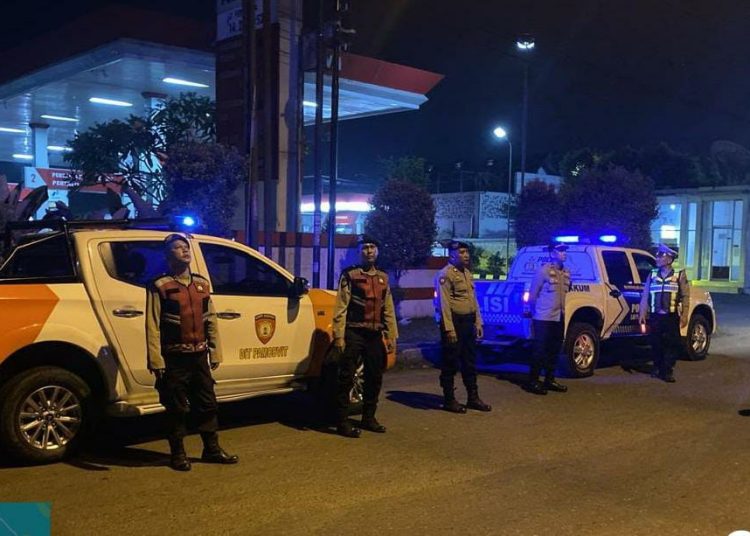 Cegah Geng Motor hingga Begal, Polres Langkat Gelar KRYD Dini Hari, Sejumlah Titik Strategis Disisir