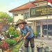 *Hanya Ada Seorang Tukang Kebun di Kantor Dinas Peternakan Lamongan.*