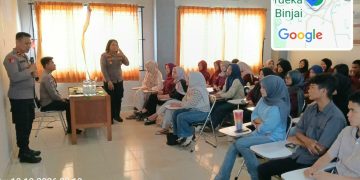 *Kapolres Binjai Gencarkan Polisi Peduli Pendidikan, Mahasiswa STMIK Kaputama Diingatkan Bahaya Narkoba hingga Judol*