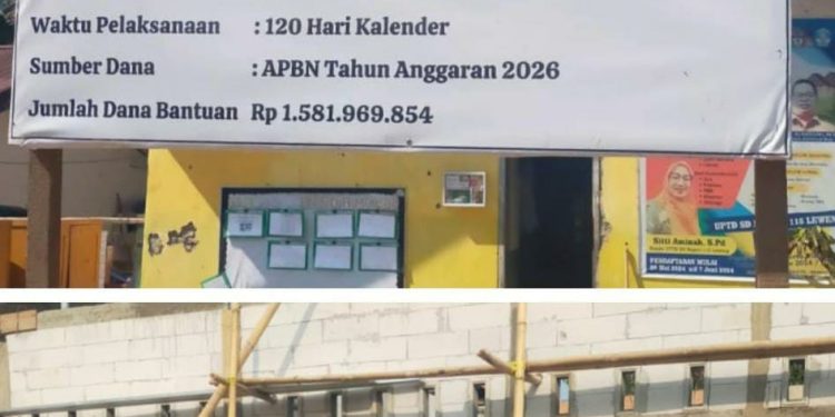 Pembangunan Revitalisasi TK Taman Padi Tungka Mampu: Pihak Terkait Pekerjaan Berjalan Sesuai Mekanisme