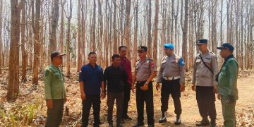 Patroli Bersama Polsek Grabagan Dan jajaran Kph, cegah Pembakaran Hutan Dan Curyuti Di Musim Kemarau