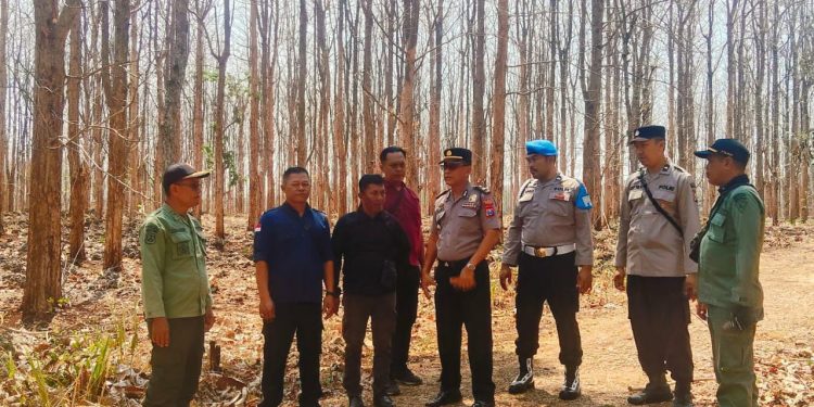 Patroli Bersama Polsek Grabagan Dan jajaran Kph, cegah Pembakaran Hutan Dan Curyuti Di Musim Kemarau