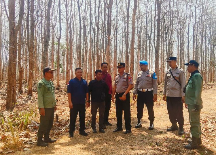 Patroli Bersama Polsek Grabagan Dan jajaran Kph, cegah Pembakaran Hutan Dan Curyuti Di Musim Kemarau