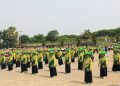 Harlah IGRA Ke-24 Dimeriahkan Senam dan Tari Kolosal Padati Alun-alun Tuban Dengan 2.500 Peserta