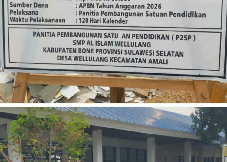 Mark Up Anggaran Revitalisasi 1 M Kepsek SMP Walulang Alergi Wartawan. Kinprojamin Desak Tipikor Bone Periksa A.Tenri