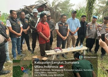 Kapolres Langkat Pimpin Operasi Sarang Narkoba di Secanggang, Satu Pria Diamankan
