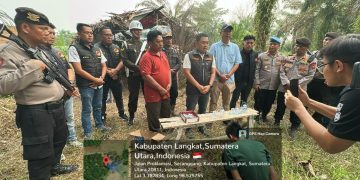 Kapolres Langkat Pimpin Operasi Sarang Narkoba di Secanggang, Satu Pria Diamankan